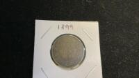 CANADA LARGE ONE CENT COIN - 1899