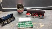 COTTER PINS, O-RINGS, CAPS, ASSORTED SCREWS
