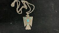 NICKELSILVER &ldquo;EAGLE&rdquo; NECKLACE