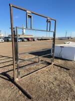 New Spring loaded side-by-side gate