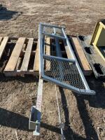 Steel, headache, rack and box rails