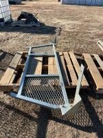 Galvanized, steel headache rack