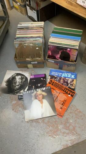 (2) BOXES OF LP RECORDS