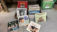 (2) BOXES OF LP RECORDS
