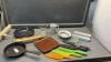 ASSORTED HOUSEHOLD ITEMS - SMALL CAST ION PAN, MUGS, BOWLS ETC