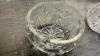 COLLECTION OF CRYSTAL PIECES - CREAM & SUGAR, FOOTED BOWL, VASES - 4