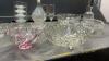 BOX OF CLEAR GLASSWARE - 2