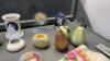 BOX & BASKET OF DECOR ITEMS - 2