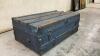 WOOD & METAL TRUNK W/ WOOD & METAL STRAPPING - 2