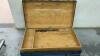 WOOD & METAL TRUNK W/ WOOD & METAL STRAPPING - 4