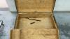 WOOD & METAL TRUNK W/ WOOD & METAL STRAPPING - 5