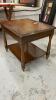 SIDE TABLE WITH LOWER SHELF - 3