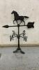 CAST ALUMINUM HORSE WEATHER VANE