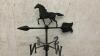 CAST ALUMINUM HORSE WEATHER VANE - 2