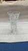 PINWHEEL CRYSTAL VASE