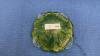 HEAVY GLASS GREEN DECOR PIECE - 2