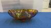 CARNIVAL GLASS IRIDESCENT BOWL