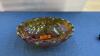 CARNIVAL GLASS IRIDESCENT BOWL - 2
