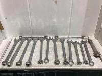 BUNDLE OF ASSORTED WRENCHES MASTERCRAFT, BRICO & THORSEN
