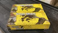 (2) BOXES OF GREASE MONKEY NITRILE GLOVES - SIZE XL