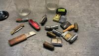 POCKET KNIVES & OLD LIGHTERS/LIGHTER PARTS