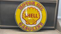 REPLICA SHELL MOTOR OIL METAL SIGN