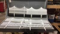 PLASTIC GARDEN FENCE