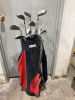 GOLF CLUBS AND BAG