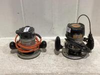 (2) BLACK & DECKER/CRAFTSMAN ROUTERS