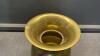 UNION PACIFIC RAILROAD BRASS SPITOON - 3