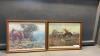 (2) CHARLES RUSSEL FRAMED PRINTS