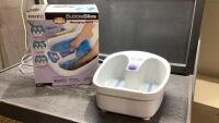 HOMEDICS BUBBLE BLISS MASSAGING FOOT SPA