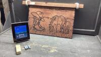 ACU-RITE WEATHER STATION + WESTERN WALL ART