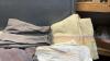 BOX OF (5) WOOL BLANKETS AND A FLANNEL SHEET - 4