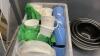 SET OF CORELLE STONEWARE BOWLS, CUPS, SMALL PLATES - 3