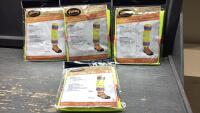 (4) PIONEER HI-VIZ MESH GATORS