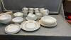 CORELLE DISHES - CUPS & SAUCERS, BOWLS, PLATES