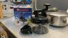 STARFRIT CHOPPER, T-FAL PRESSURE COOKER, MIXING BOWLS, STRAINER - 2