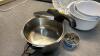 STARFRIT CHOPPER, T-FAL PRESSURE COOKER, MIXING BOWLS, STRAINER - 3