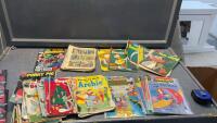 VARIETY OF COMIC BOOKS