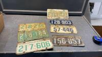 SASKATCHEWAN LISENCE PLATES