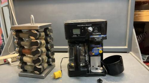 HAMILTON BEACH FLEX BREW & SPICES ON RACK
