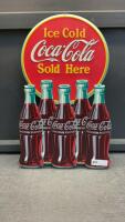REPLICA COCA-COLA METAL SIGN