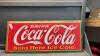 REPLICA COCA COLA METAL SIGN