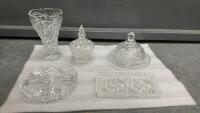 PINWHEEL CRYSTAL PIECES