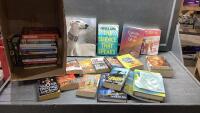 BOX OF ASSORTED BOOKS