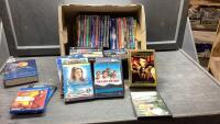BOX OF DVD&rsquo;S + ONE BOOK