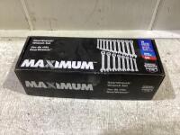 MASTERCRAFT MAXIMUM GEAR WRENCH SET 18PC