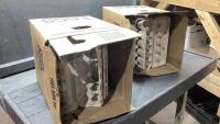 (2) BOXES OF EGG CARTONS - ONE DOZEN SIZE