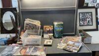 ROYALTY BOOKS, MAGAZINES, NEWSPAPERS - LOTS W/ PRINCESS DI AND OTHER TIME LIFE MAGAZINES/NEWSPAPERS